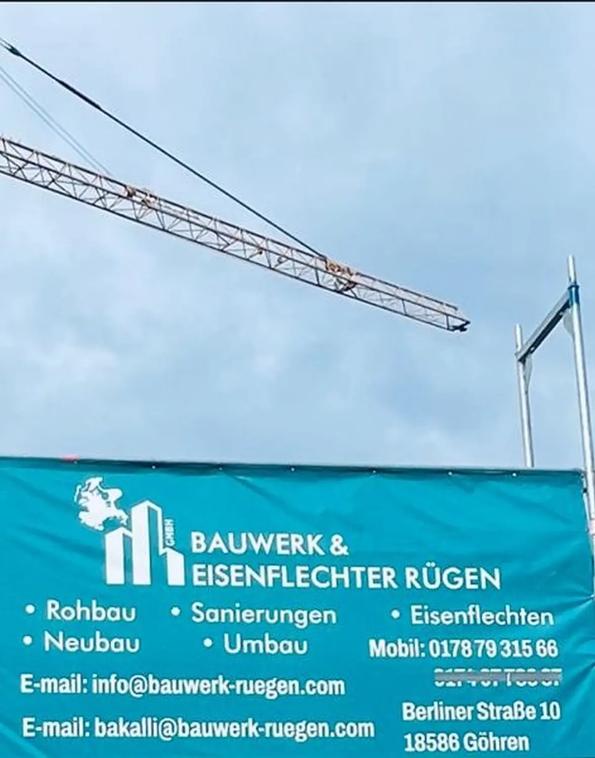 Bauwerk & Eisenflechter-Plakat